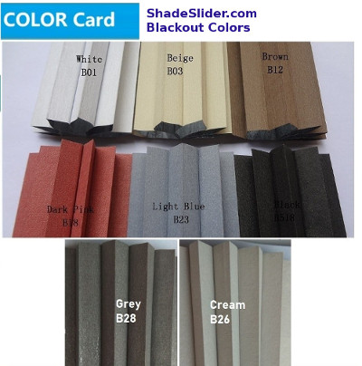 skylight blind blackout colors