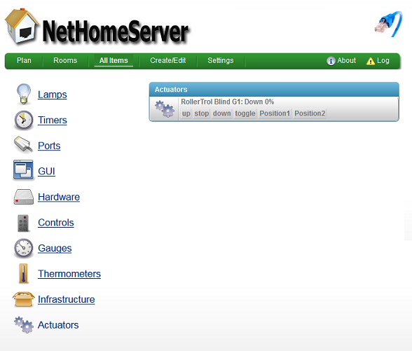 Raspberry Pi&reg; blind motor device selection