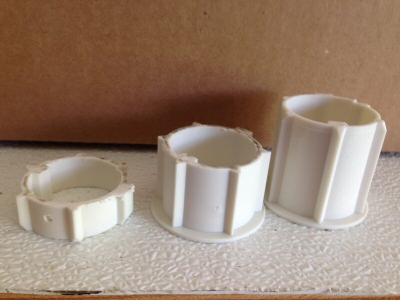 1.5 inch to 2 inch tube adaptors for blind motors