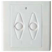 wall mount switch operation of blind motors - wireless installation