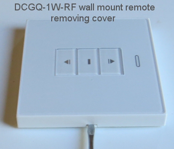 1 channel RF remote control for blinds, shades and window or skylight openers
