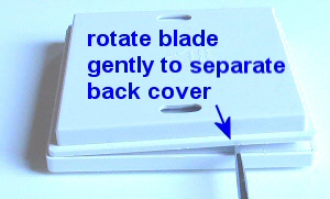 blind motor remote control surface mount wall switch cover removal