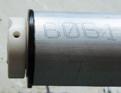 tubular motor insertion into tube